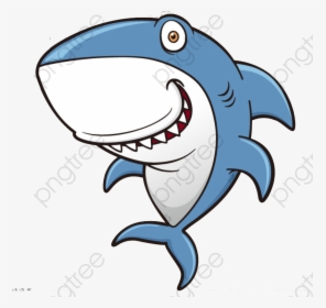 Big Shark Illustration Cartoon, HD Png Download, Transparent PNG