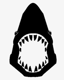 Shark Png Black - Shark Emblem, Transparent Png, Transparent PNG