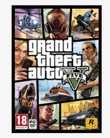 Grand Theft Auto V Image - Gta V Dvd Pc Game, HD Png Download, Transparent PNG