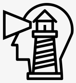 Sea Tower Light House Building Business Vision - Business Vision Icon, HD Png Download, Transparent PNG