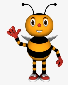 Kids Bee Happy Bee, HD Png Download, Transparent PNG
