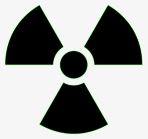 Radiation Png - Radiation Symbol Black And White, Transparent Png, Transparent PNG