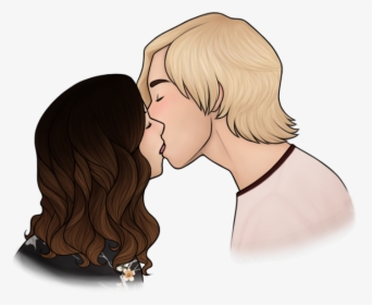 Edition, Fan Art, And Kiss Image - Auslly Fan Art, HD Png Download, Transparent PNG