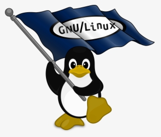 Imagen - Gnu Linux Logo Gif, HD Png Download, Transparent PNG