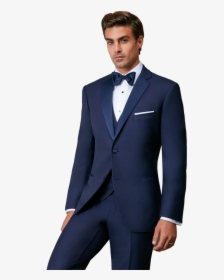 New Web - Calvin Klein Navy Slim Fit Tuxedo, HD Png Download, Transparent PNG