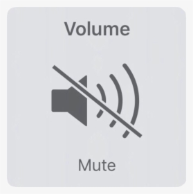 #volume #mute #freetoedit - Volume Mute Icon Iphone, HD Png Download, Transparent PNG