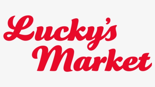 Lucky S Market Logo - Luckys Market Logo Transparent, HD Png Download, Transparent PNG