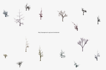 Hjm Dead Trees 1 Alpha - Tree, HD Png Download, Transparent PNG