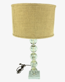 Mid Century Glass Orb Table Lamp With Marble Base - Lampshade, HD Png Download, Transparent PNG