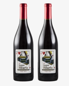 Transparent Queen Of Hearts Png - Queen Of Hearts Pinot Noir, Png Download, Transparent PNG