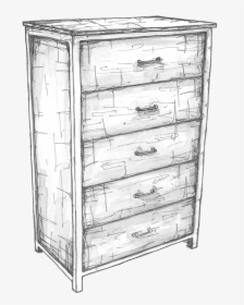 Dresser - Chest Of Drawers, HD Png Download, Transparent PNG