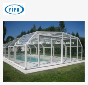 Transparent Roofing Greenhouse - Swimming Pool, HD Png Download, Transparent PNG