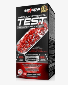 Maximum Strength Testosterone Support - Six Star Maximum Strength Test Testosterone Support, HD Png Download, Transparent PNG