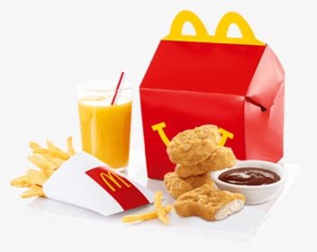 Clip Art Happy Meal Png - Mcdonalds Chicken Nuggets Happy Meal, Transparent Png, Transparent PNG