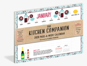 Cover - The Kitchen Companion Page-a-week Calendar 2020, HD Png Download, Transparent PNG