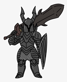 Black Knight - Cartoon, HD Png Download, Transparent PNG