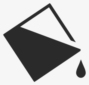 Paintbucket Icon - Triangle, HD Png Download, Transparent PNG