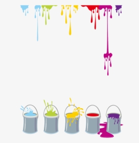 #mq #paint #splash #paints #buckets - Creative Paint Bucket Design, HD Png Download, Transparent PNG