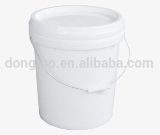 Plastic Paint Bucket, Wholesale 5 Gallon White Plastic - Plastic, HD Png Download, Transparent PNG
