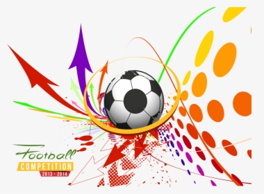 Vector Poster Football Sport Sports Free Transparent - Transparent Background Sports Png, Png Download, Transparent PNG