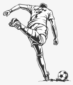 Football Player Penalty Kick Sport - Penalty Kick Png, Transparent Png, Transparent PNG