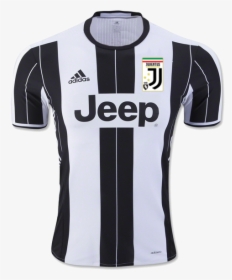 New Juventus Crest On Shirt - Juventus Home Kit 2016 17, HD Png Download, Transparent PNG