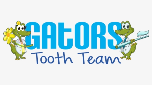 Pediatric Dentist Gators Tooth Team Logo - Graphic Design, HD Png Download, Transparent PNG