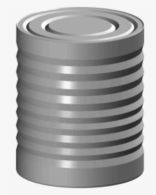 Tin Can Drink Can Metal Aluminum Can - Tin Can Transparent Background, HD Png Download, Transparent PNG