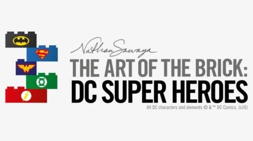 Art Of The Brick Dc Super Heroes Logo, HD Png Download, Transparent PNG