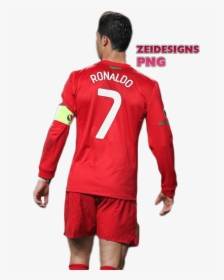 Cristiano Ronaldo Png Portugal Captain By Zeidroid - Football Player, Transparent Png, Transparent PNG
