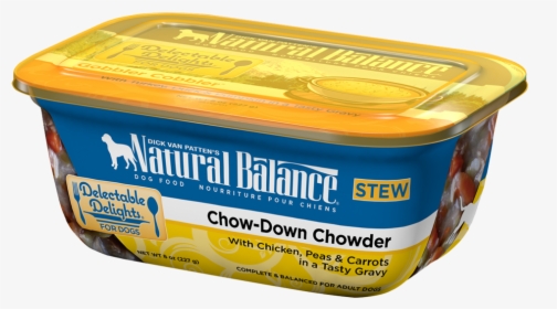 Delectable Delights® Chow Down Chowder dog Stew Formula  - Natural Balance Wet Dog Food, HD Png Download, Transparent PNG