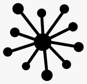 Transparent Networking Icon Png - Iot Icon Png Black, Png Download, Transparent PNG