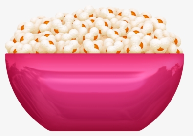 Snack Clipart Bowl Popcorn - Popcorn Png Clipart Bowl, Transparent Png, Transparent PNG