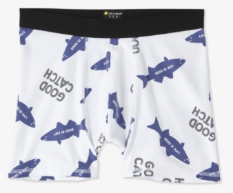 Men S All Over Fish Boxers - Board Short, HD Png Download, Transparent PNG
