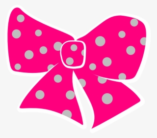Bow Clipart Png - Polka Dot Bow Clipart, Transparent Png, Transparent PNG