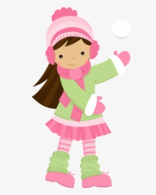 Girls ‿✿⁀○ Winter Clipart, Girl Clipart, Jpg, HD Png Download, Transparent PNG