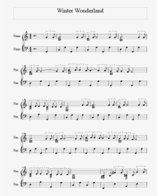 Winter Wonderland With Chords Score Part - Maybe Yiruma, HD Png Download, Transparent PNG