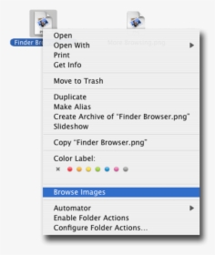 Finder Browser - Show Package Contents, HD Png Download, Transparent PNG