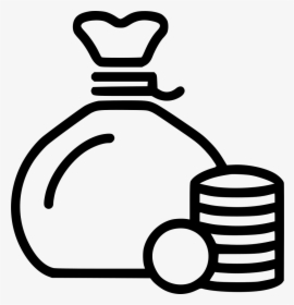 Rich - Coin Bag Icon Png, Transparent Png, Transparent PNG