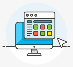 Monitor Window Icon - Salesforce Development Icon Png, Transparent Png, Transparent PNG