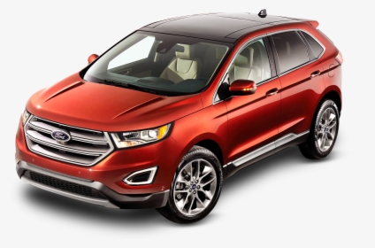 Ford Edge Red Car Png Image - 2018 Used Ford Edge, Transparent Png, Transparent PNG