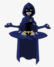 Raven By Glee-chan - Raven Teen Titans Png, Transparent Png, Transparent PNG