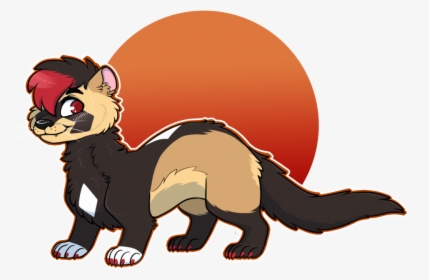 Bandit Clipart , Png Download - Ferret Fursona, Transparent Png, Transparent PNG