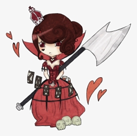 Anime Alice In Wonderland Queen Of Hearts, HD Png Download, Transparent PNG