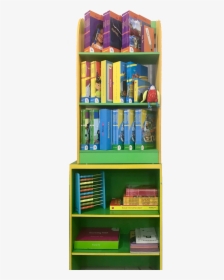 Book Shelf Png, Transparent Png, Transparent PNG