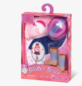 Wellie Wishers Glitter Girls Doll By Battat, HD Png Download, Transparent PNG