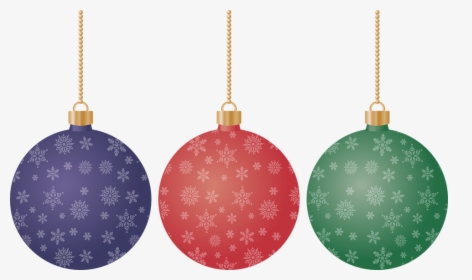 Christmas, Holiday, Ornament, Snowflakes, Gold, Purple - Christmas Balls Vector Png, Transparent Png, Transparent PNG