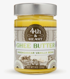 4th & Heart- Vanilla Bean Ghee Butter - 4th And Heart Ghee Butter, HD Png Download, Transparent PNG