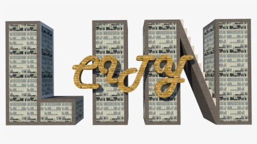Lin City Logo - Tower Block, HD Png Download, Transparent PNG
