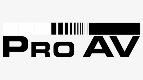 Pro Av Logo Black And White - Parallel, HD Png Download, Transparent PNG